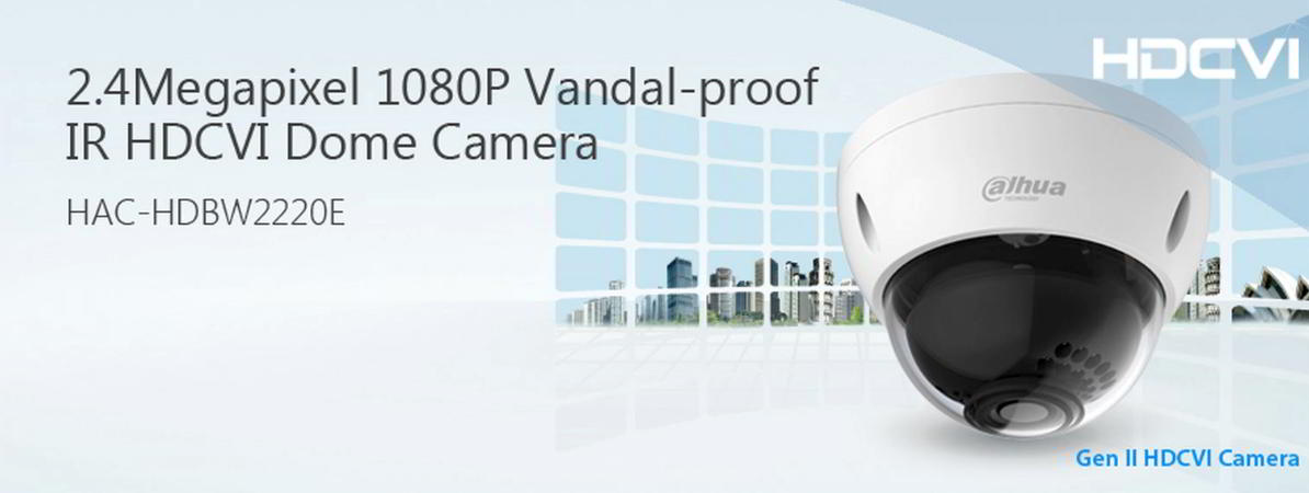 Dome IP kamery